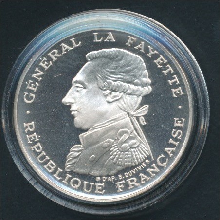 100 Francs La Fayette 1987