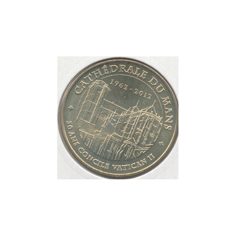 Dept72 - Cathédrale St julien N°2 - 2012 - 50 ans concile vatican II - Le mans
