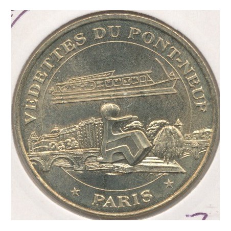 Dept7501 - Vedettes du pont-neuf - la proue - Paris - 2010