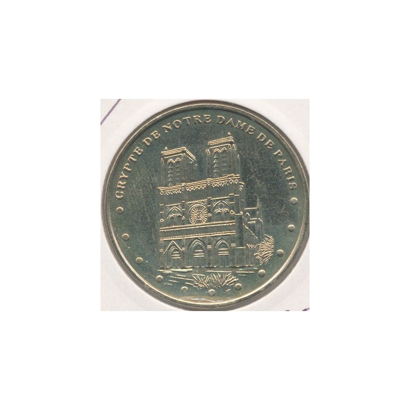 Dept7504 - Crypte Notre-dame de Paris - face simple - 2001