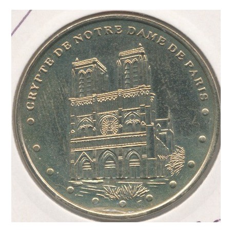 Dept7504 - Crypte Notre-dame de Paris - face simple - 2001