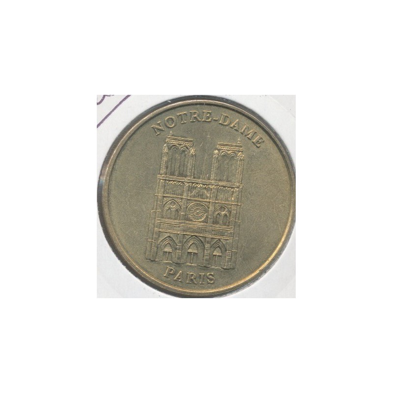 Dept7504 - Notre-dame de Paris - façade - 1998