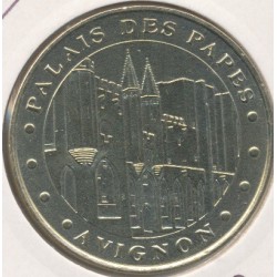 Dept84 - Palais des papes - face cerclée - 2000 - Avignon