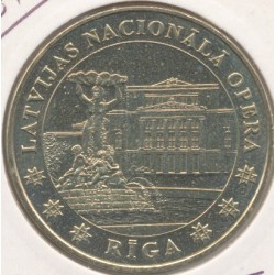 Lettonie - latviens nationale opera - 2007 - Riga