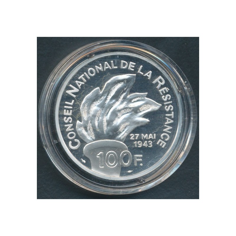 100 francs Jean Moulin 1993