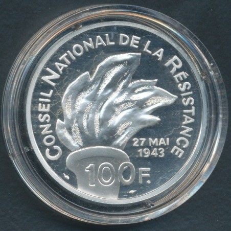 100 francs Jean Moulin 1993