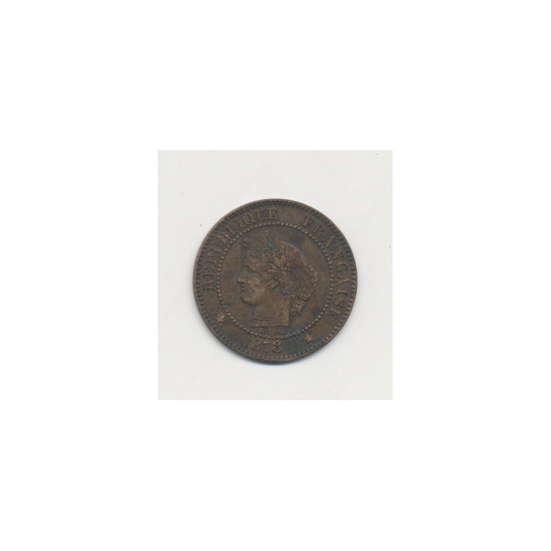 2 centimes Cérès - 1878 A Paris