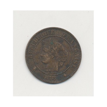2 centimes Cérès - 1878 A Paris