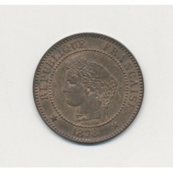 2 centimes Cérès - 1878 A Paris