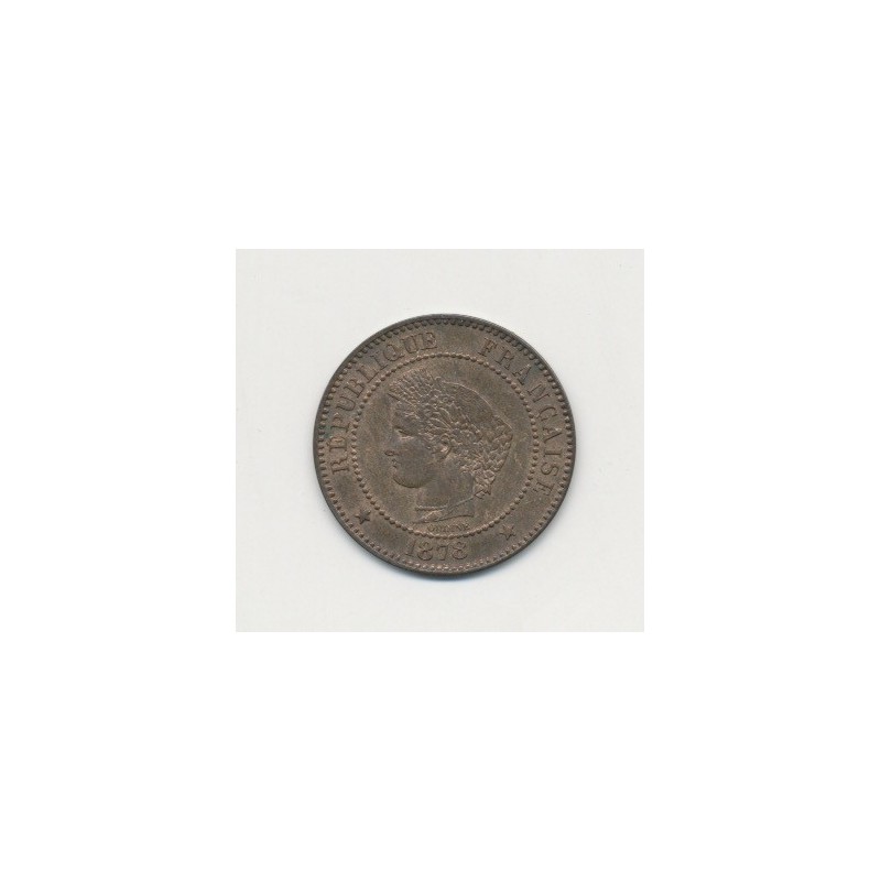 2 centimes Cérès - 1878 A Paris