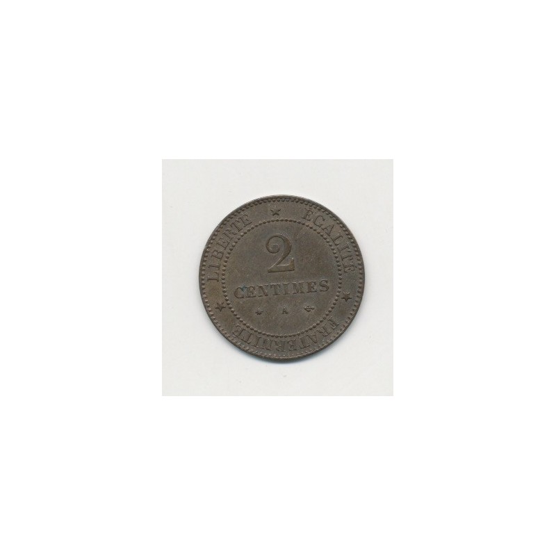 2 centimes Cérès - 1878 A Paris