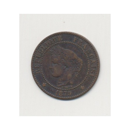 2 centimes Cérès - 1879 A Paris