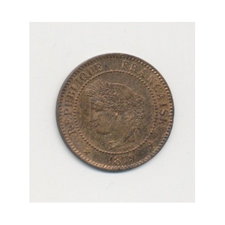 2 centimes Cérès - 1879 A Paris