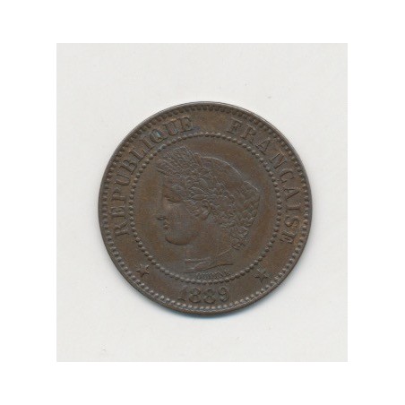 2 centimes Cérès - 1889 A Paris