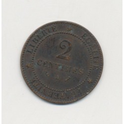 2 centimes Cérès - 1892 A Paris 2