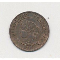 2 centimes Cérès - 1897 A Paris