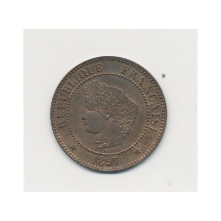 2 centimes Cérès - 1897 A Paris
