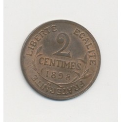 2 centimes Dupuis - 1898
