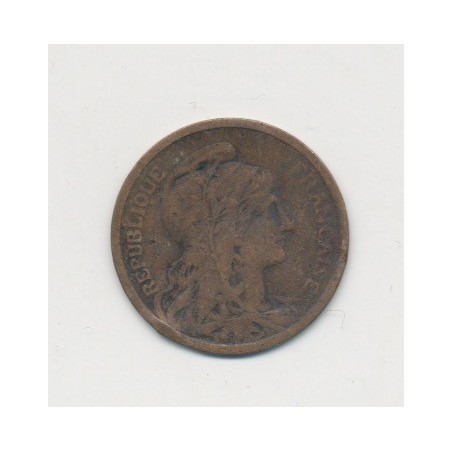 2 centimes Dupuis - 1909
