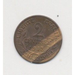 2 centimes Dupuis - 1913