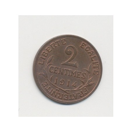 2 centimes Dupuis - 1914