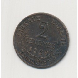 2 centimes Dupuis - 1920