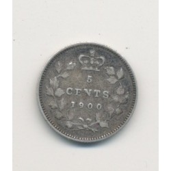 5 cents 1900 - Victoria 2