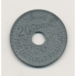 Tunisie - 20 centimes - 1942