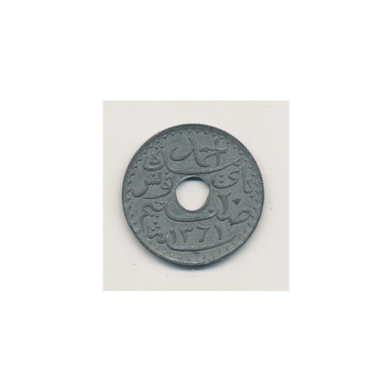 Tunisie - 20 centimes - 1942