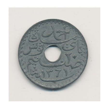 Tunisie - 20 centimes - 1942