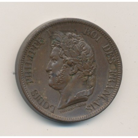 Colonies générales - 10 centimes 1844 A - Louis Philippe I