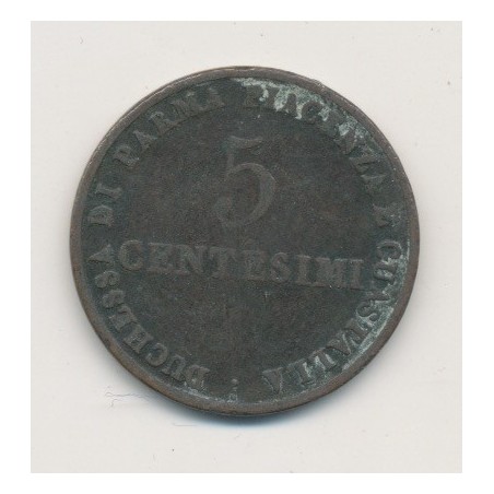 Parme - 5 centesimi - 1830 