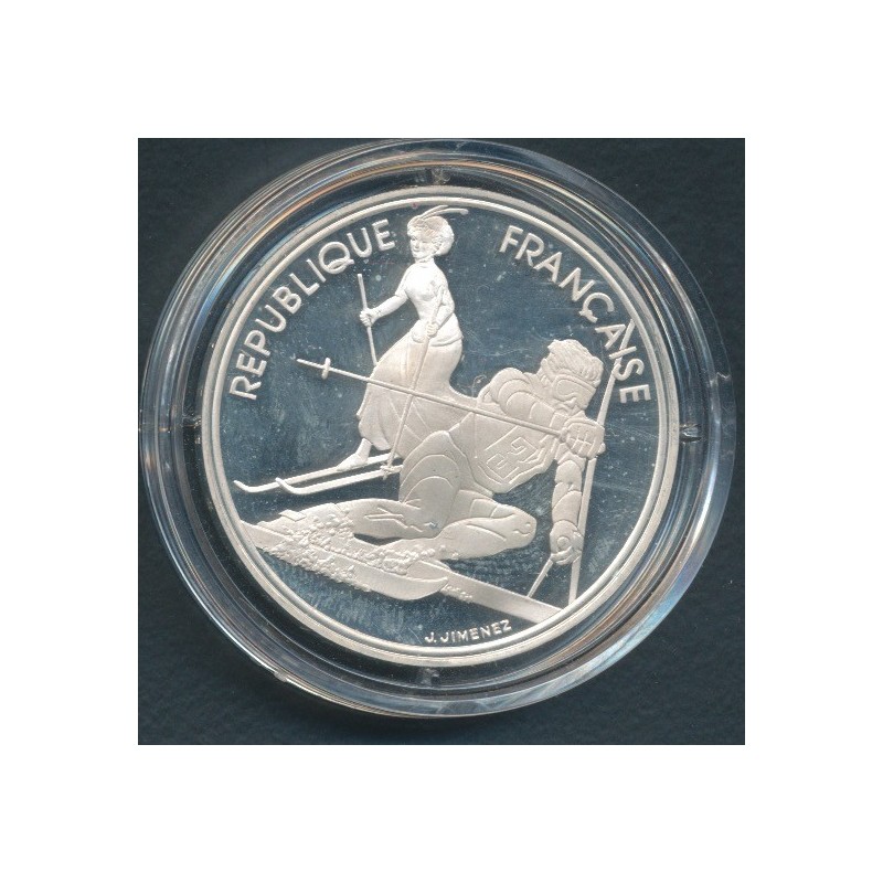 100 Francs JO Ski Slalom 1990