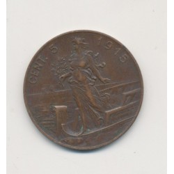 Italie - 5 centesimi - 1915 - Vittorio Emmanuel III 2