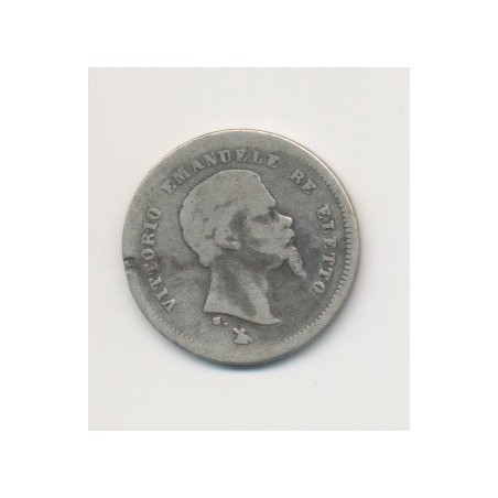 Italie - 50 centesimi - 1860 G