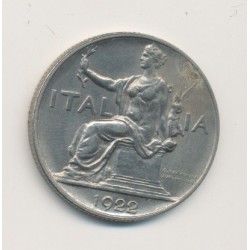 Italie - 1 Lire - 1922 R Rome 