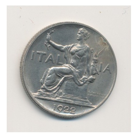 Italie - 1 Lire - 1922 R Rome 