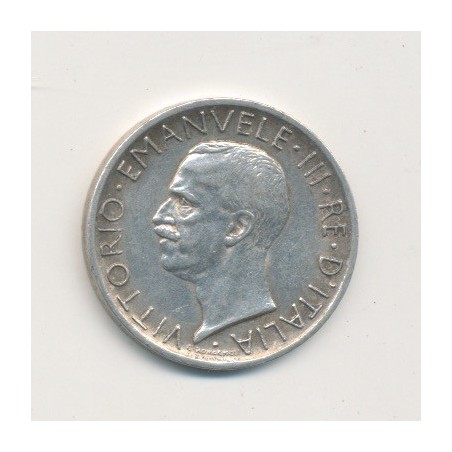 Italie - 5 Lire - 1927 R Rome - Vittorio Emmanuel III