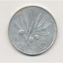 Italie - 10 Lire - 1949 R Rome 2