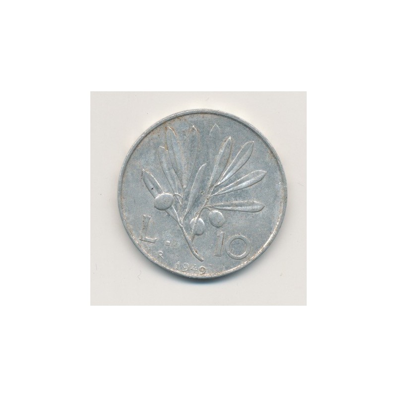 Italie - 10 Lire - 1949 R Rome