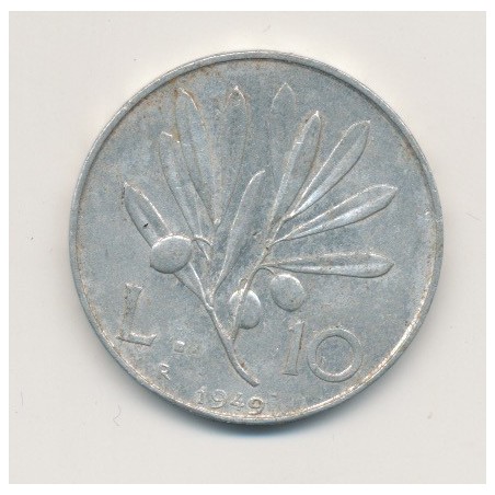 Italie - 10 Lire - 1949 R Rome