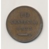 Saint-Marin - 10 centesimi - 1875