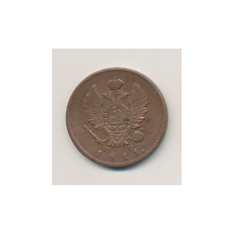 Russie - 2 Kopecks - 1811 - Alexandre I