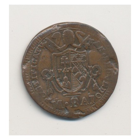 Vatican - 1 Baiocco - 1802 Rome - Pius VII