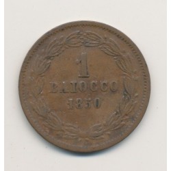 Vatican - 1 Baiocco - 1850