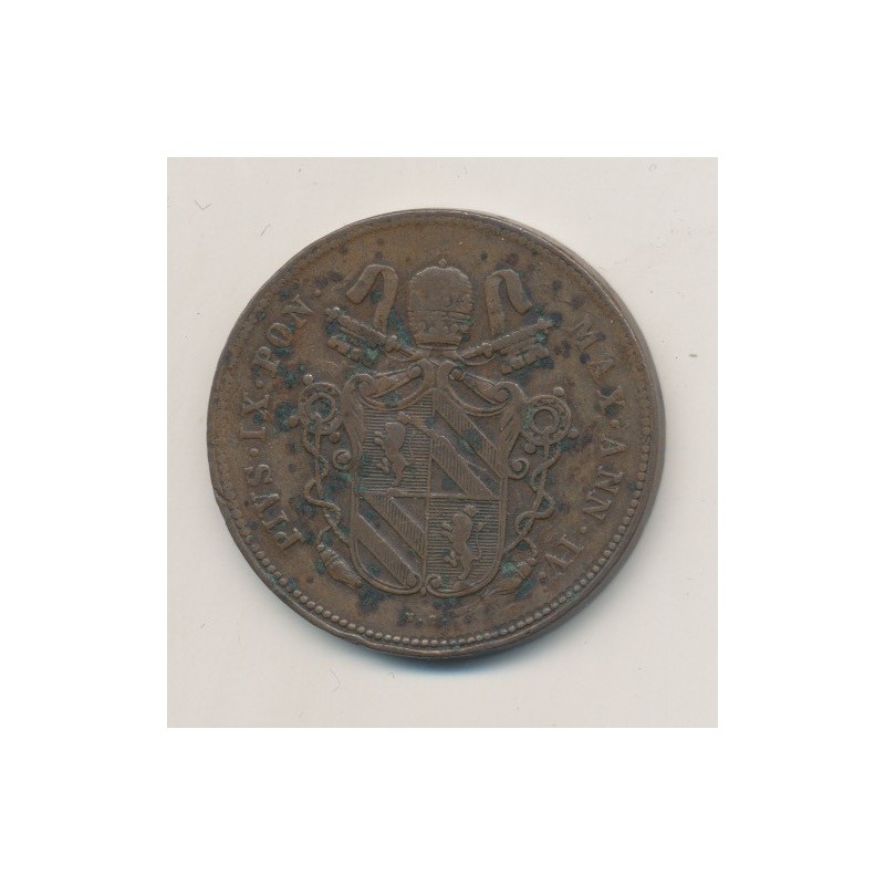 Vatican - 1 Baiocco - 1850