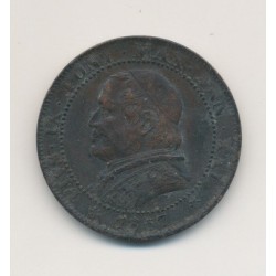 Vatican - 1 Soldo - 1867 XXIR - Pius IX