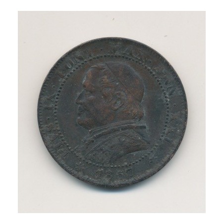 Vatican - 1 Soldo - 1867 XXIR - Pius IX
