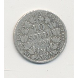 Vatican - 10 Soldi - 1866 XXIR - Pius IX 2