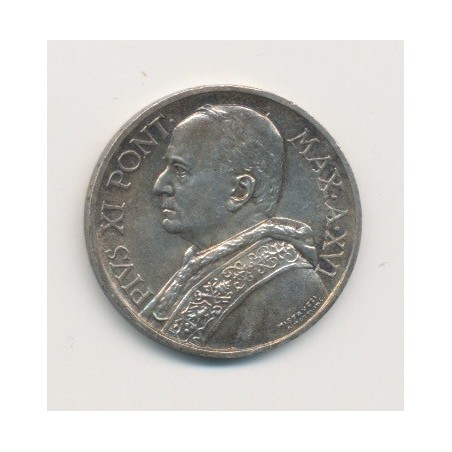 Vatican - 5 Lire - 1937 XVI - Pius XI